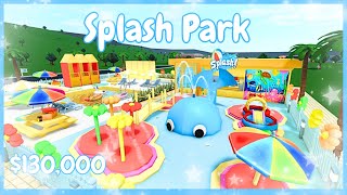 Building a Mini SPLASH PARK on Bloxburg 🐳 great for a WATERPARK!!! screenshot 1