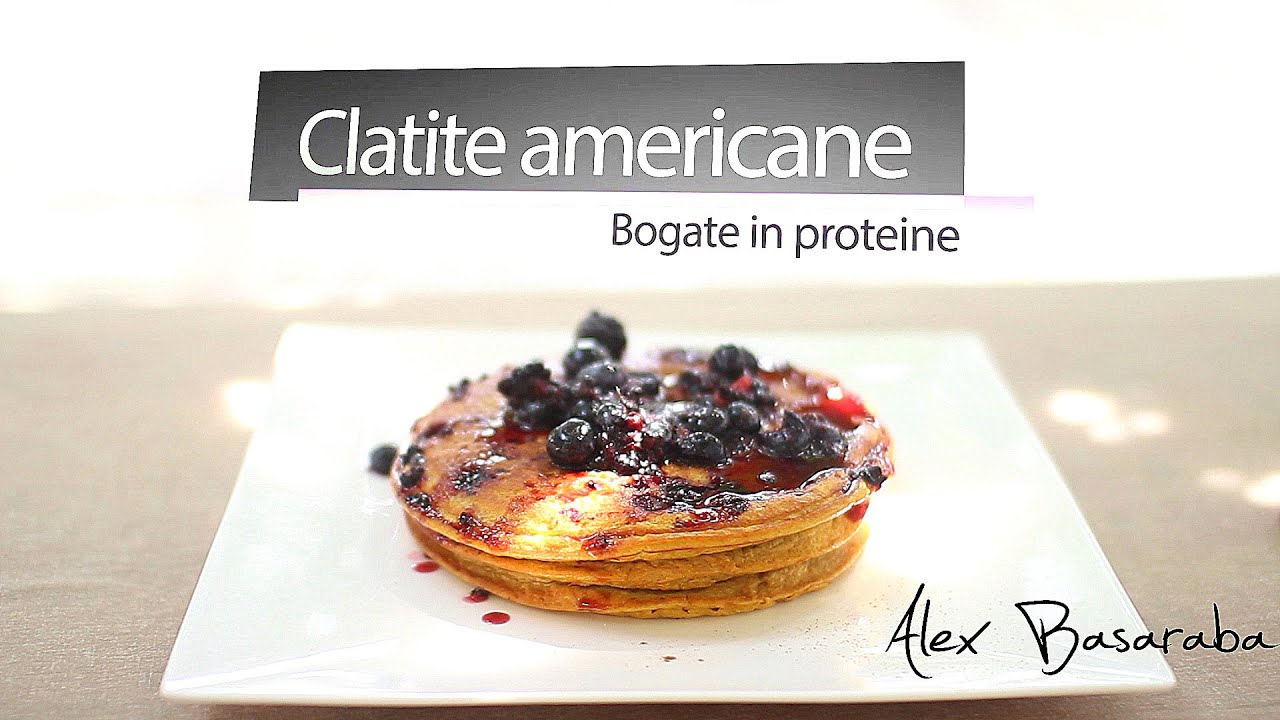 O Varianta Sanatoasa De Clatite Americane Pancakes Youtube