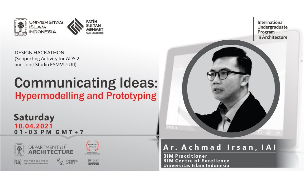 DESIGN HACKATHON : Communicating Ideas [Hypermodelling and Prototyping