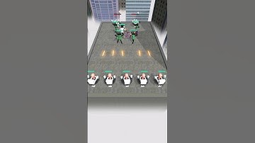 MERGE TOILET MONSTER BATTLE #SkibidiToilet #MergeToilet #ToiletWar