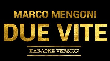 Thumbnail of Marco Mengoni - Due Vite (Karaoke Version)