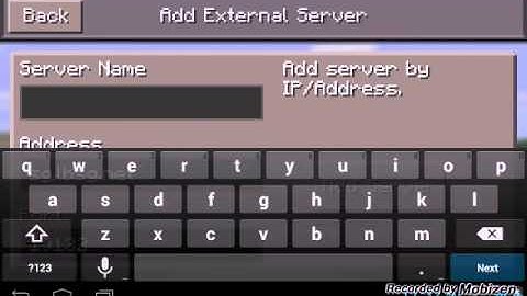 How to join external server minecraft pe 0.10.5