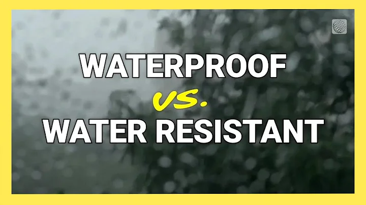 Waterproof vs. Water Resistant: The Difference Explained - DayDayNews