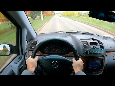 2004 Mercedes-Benz Viano W639 3.2 (190) POV TEST DRIVE