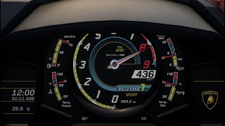 [FH5] 1500HP 2012 Lamborghini Aventador J Top Speed Test