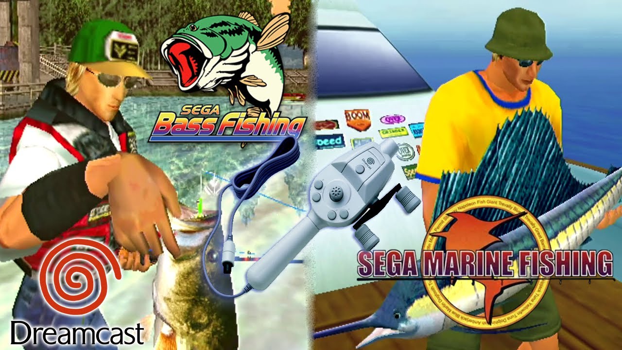 Sega Bass\Marine Fishing (Gameplay) SEGA Dreamcast 
