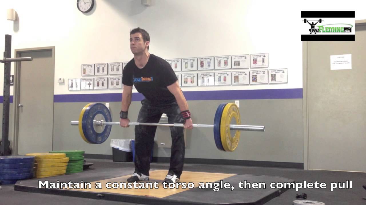 Olympic lift Pull Combos Pull to knee, full clean YouTube