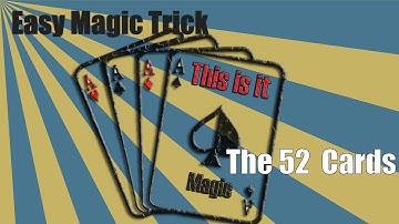 Learn Magic Tricks - The 52 Cards Tutorial