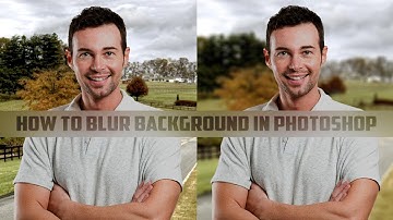 How To Blur Background in Photoshop - DSLR Style
