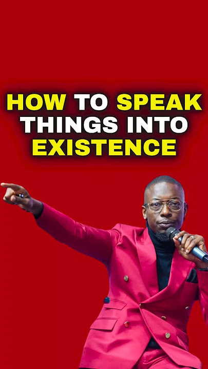 HOW TO SPEAK THINGS INTO EXISTENCE #mizmzwakhetancredi