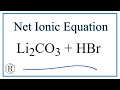 Net Ionic Equations and Reactions