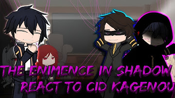 The Eminence In Shadow React To Cid kagenou/Shadow/John Smith.｜Full｜[5000 subscribers special]