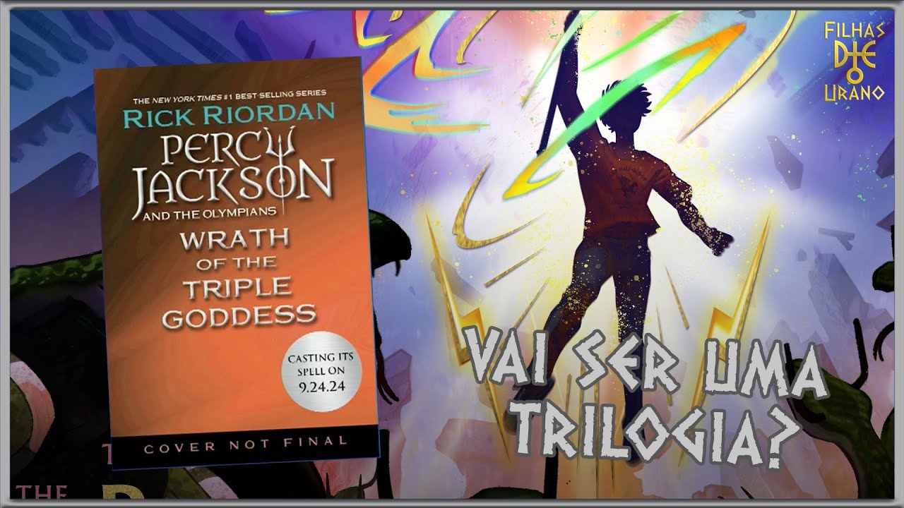 PERCY JACKSON CONTINUA! NOVO LIVRO: IRA DA DEUSA TRÍPLICE | HERMES ...