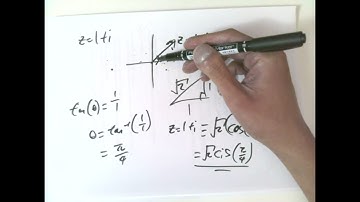 Complex Numbers Trigonometric Form