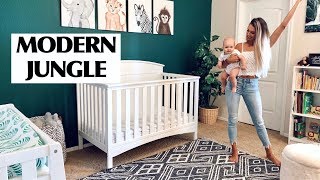 BABY BOY NURSERY TOUR:  boho jungle + gender neutral