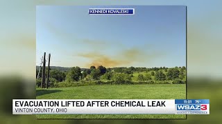 Potential symptoms, safety risks after chemical leak