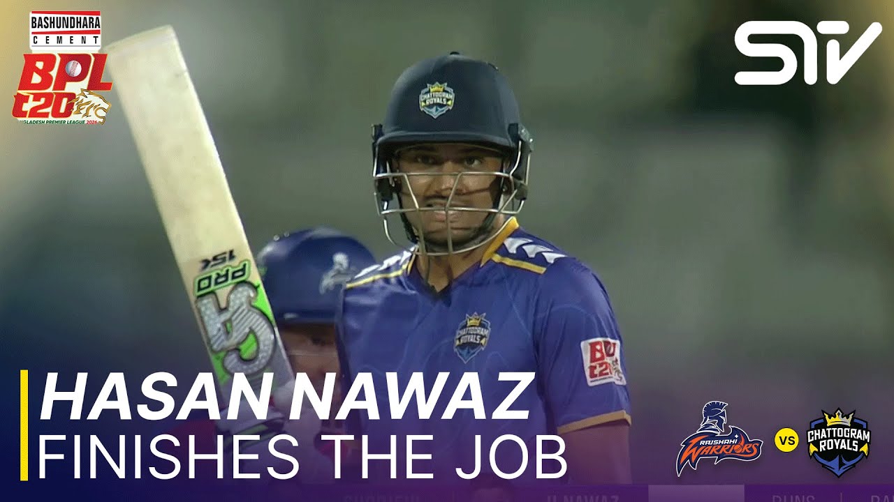Hasan Nawaz Finishes the Job | Rajshahi Warriors vs Chattogram Royals | M 19 | BPL 2025-26 | M3Z1S