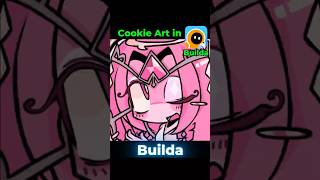 Cookie art in builda 3#cookies #cookierunkingdom #builda
