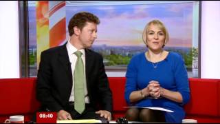 Louise Minchin BBC Breakfast 27-04-2012