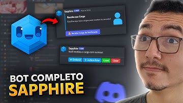 O MELHOR BOT COMPLETO PARA DISCORD!! SAPPHIRE BOT Tutorial