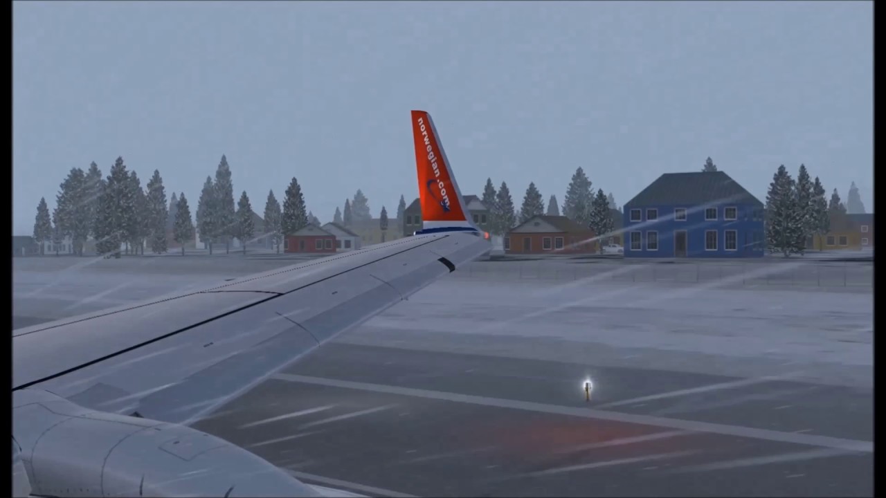 FSX Timelapse | B737 Norwegian Takeoff from ENAT