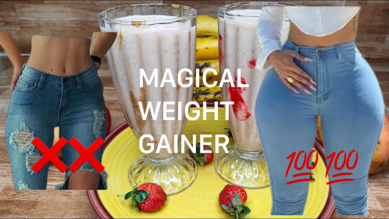 1 Minute Weight Gain Recipes Weight Gain Smoothie for slim girls