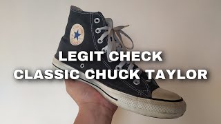 How to Legit Check converse chuck taylor (classic)