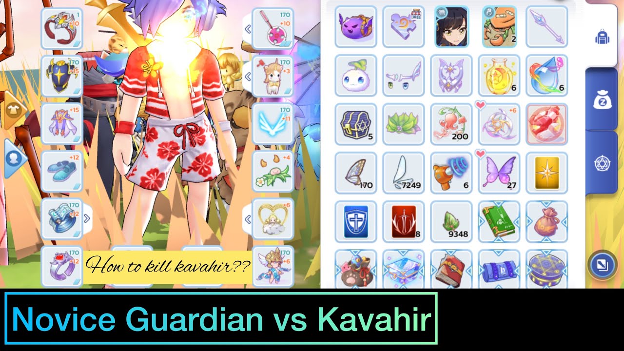 Splendide Ragnarok How to kill KAVAHIR (Splendide Palace 2F Boss)? | Novice Guardian POV ...
