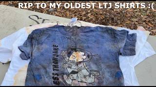 Saying Goodbye to my LESS THAN JAKE T-shirt collection :(