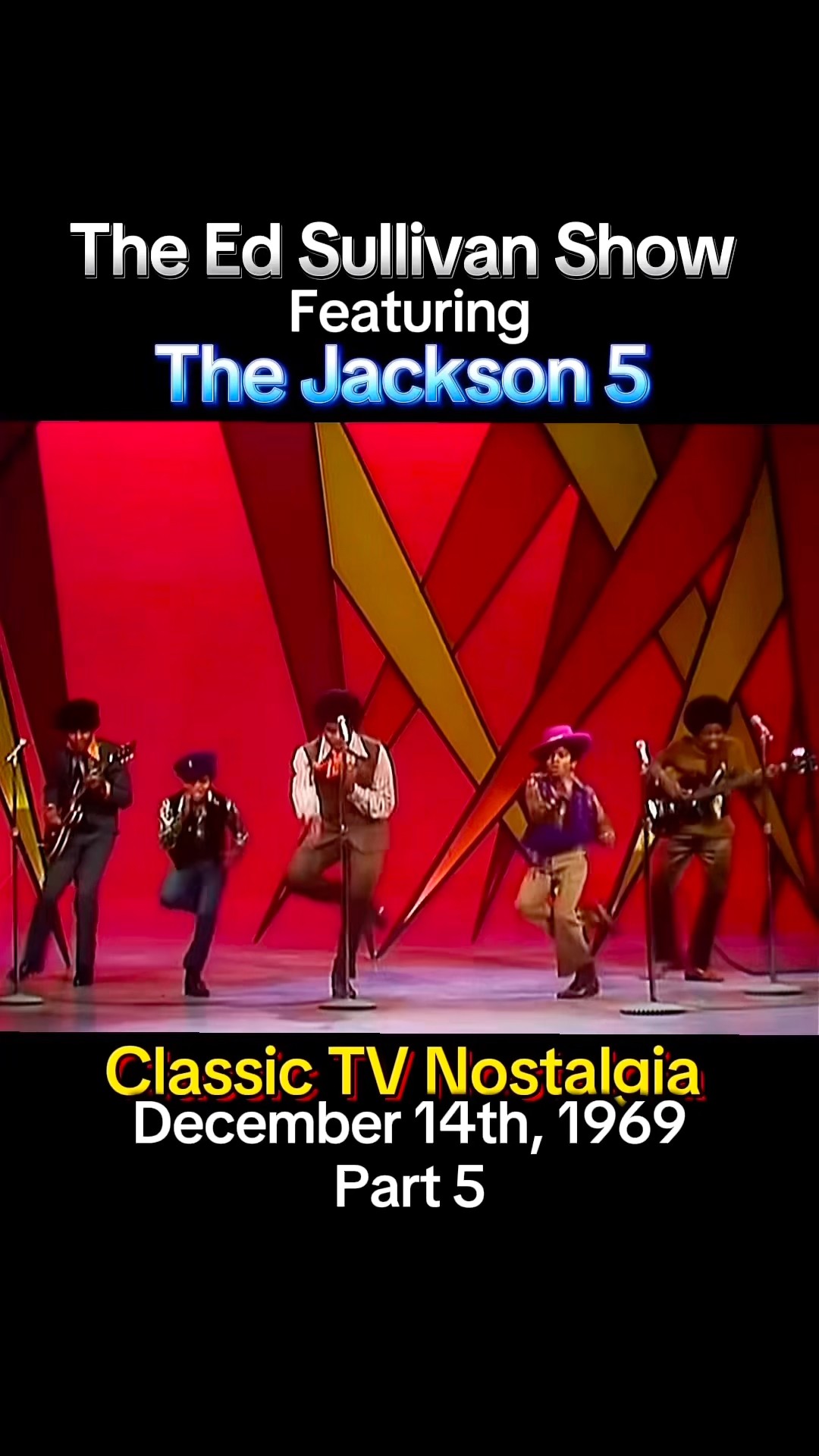 The Ed Sullivan Show featuring The Jackson 5 (Part 5