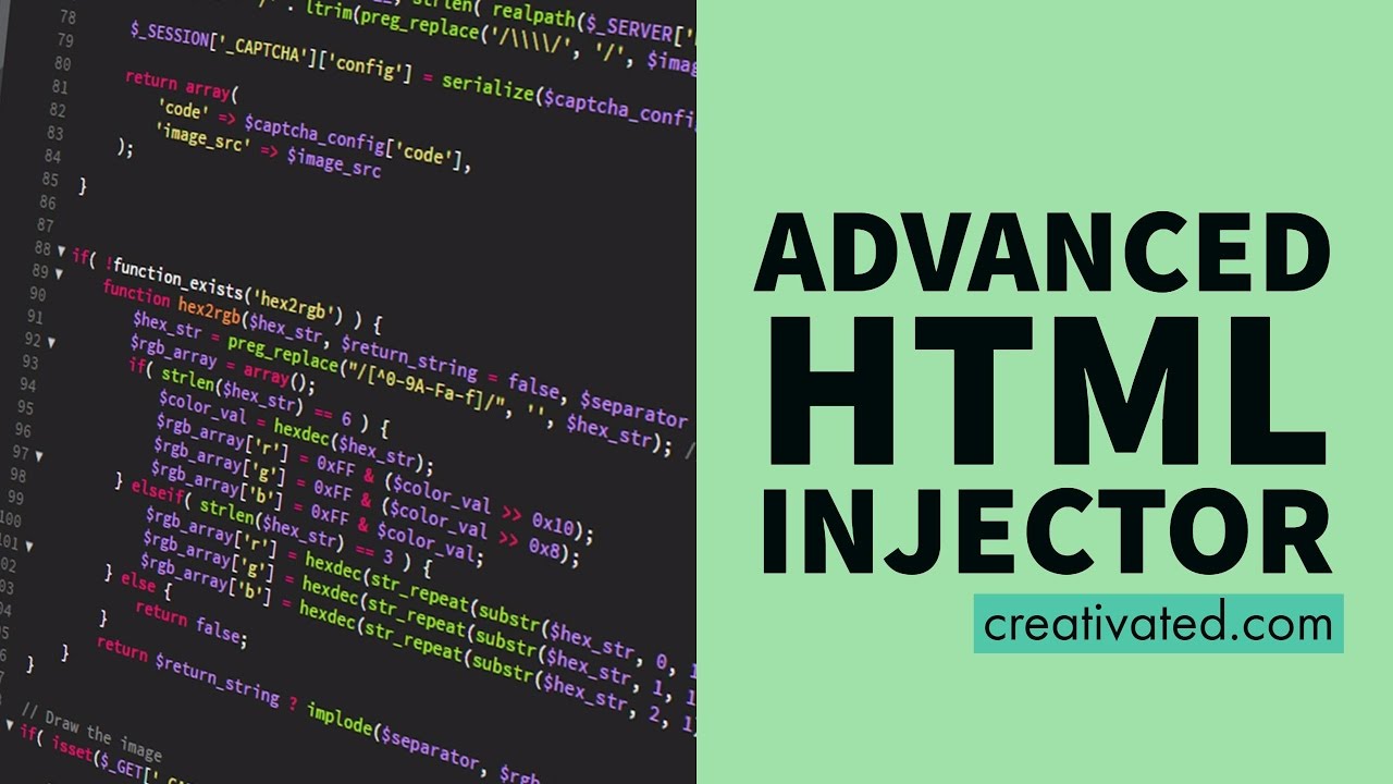 Creativated: Advanced HTML Injector Widget for Adobe Muse - YouTube