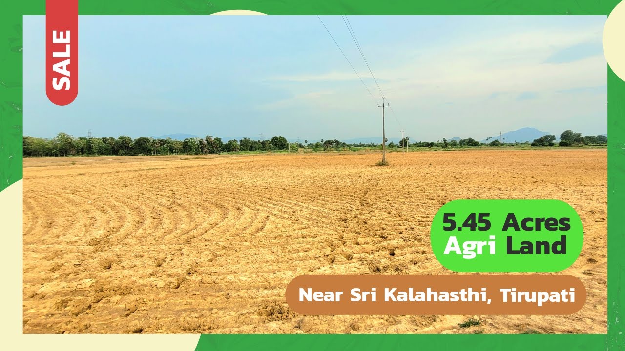 5.45 Acres Agricultural Land for Sale Near Kalangi Reservoir Road Sri