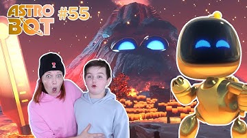 ASTRO BOT saves the volcano from Furnace Fever | Gameplay with Ima and Jessy