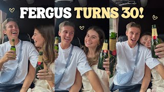 FERGUS TURNS 30 & we're going on HOLIDAAAYYYY!!! | VLOGUST DAY 30
