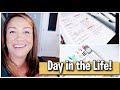 DAY IN THE LIFE! | Socializing again, new planners and behind the scenes!