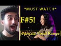 HORRIBLE SINGER Reacts to Faouzia Live Vocal Range (Eb3-F#5-Bb5) at Burton Cumming Concert