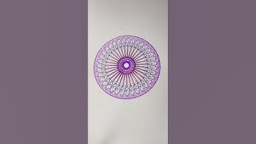 Calming Spirograph ASMR: Relax with Mesmerizing Art Creations! #shorts #spirograph #art #asmr #2024
