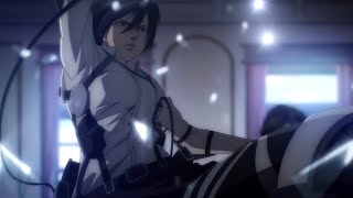 Mikasa saves Kiyomi | Attack on Titan Season 4 Clip