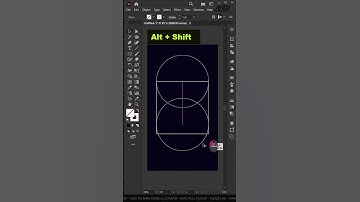 How to Make S Logo Using Golden Ratio in Adobe Illustrator CC 2022 #shorts