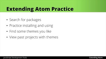 Atom Editor Tutorial - A Review of Packages and Themes [32/32]