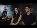 Lily Collins and Taylor Lautner chat Abduction