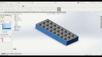 Ice Cube Tray Design | SolidWorks Tutorials