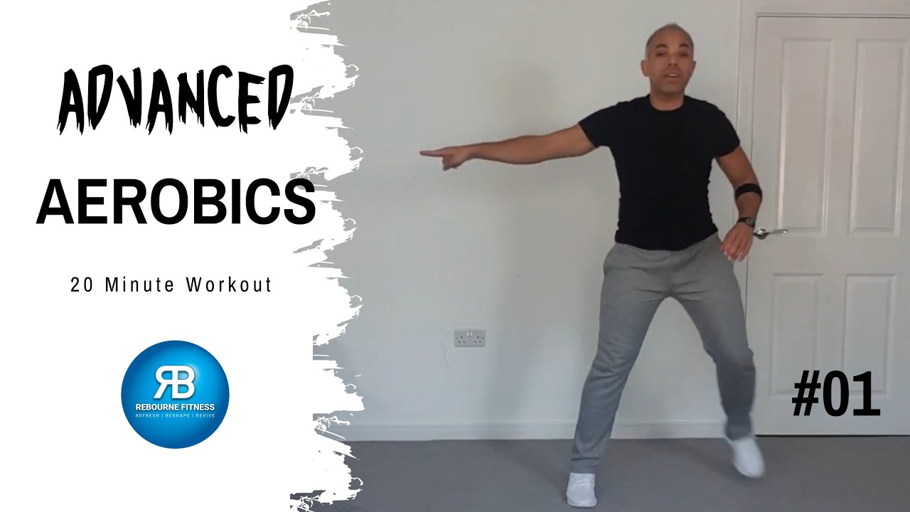 AEROBICS Cardio Workout #01 | Freestyle Aerobics | Rebourne Fitness
