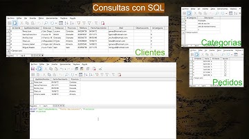 LibreOffice BASE. Consultas SQL