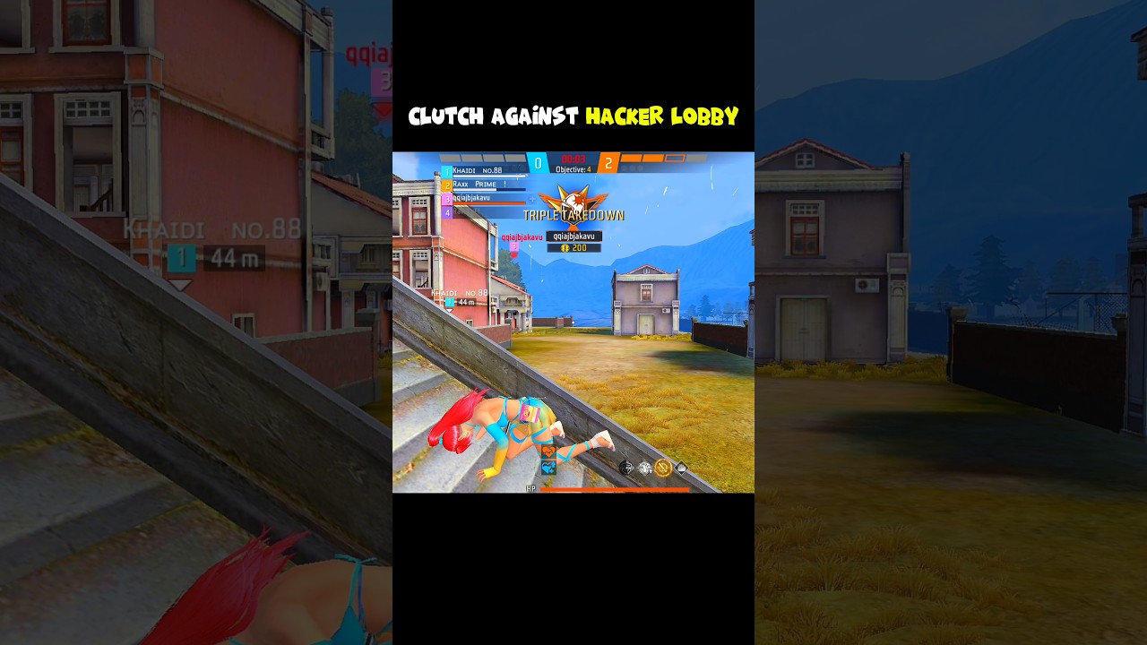 God level clutch against hacker lobby 😮 