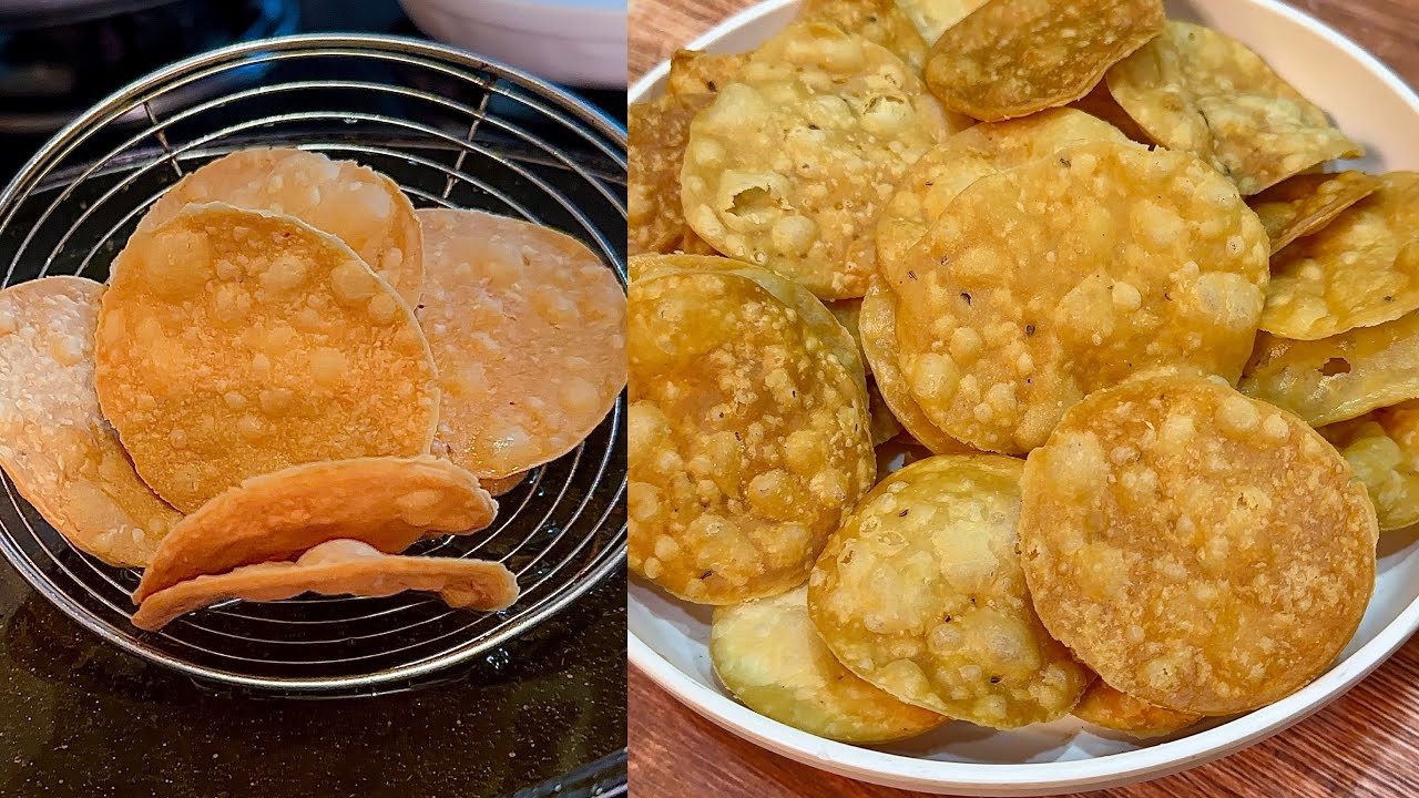 Ramzan Chaat Papri Recipe | Homemade Papdi Recipe | Make & Store Ramadan Prep