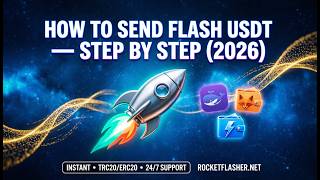 How to Send Flash USDT in 2026 — Step-by-Step Tutorial ERC20 TRC20 screenshot 4