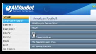 AllYouBet Oddsmakers Agree with ESPN Top Ten NFL Team Picks