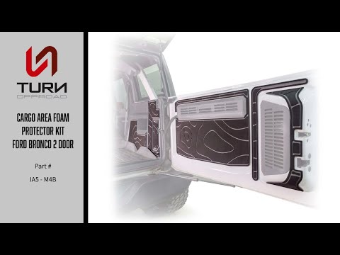 Ford Bronco 2 Door Cargo Area Foam Pad Installation