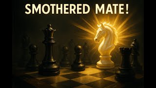 Smothered Mate in Chess ♟ | The Sneaky Knight Checkmate Explained! #chess